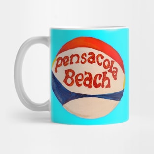 Pensacola Beach Ball Mug
